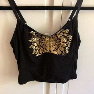 mandala crop top